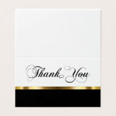 Mini Cartes Merci (Outside Unfolded)