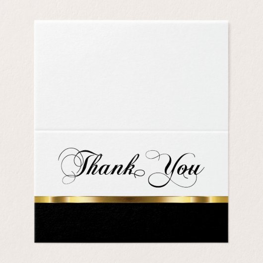 Mini Cartes Merci (Outside Unfolded)