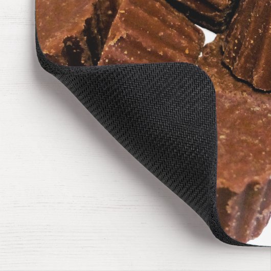 Mini Chocolade en Peanut-behandelingen Muismat (Hoek)