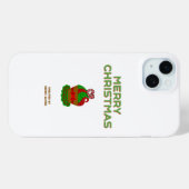 Mini Christmas Cupcake Apple iPhone 15 Plus Coque (Verso (horizontal))