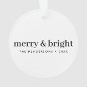 Mini-Christmas | Merry and Bright Simple White (dos)