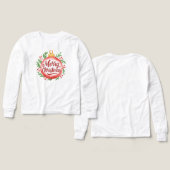 Mini Christmas Sticker Set – Festive Holiday Sayin (Motif Recto et Verso)