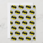 Mini Classic Batman Sketch Birthday Kaart (Achterkant)