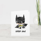 Mini classique Batman Sketch Anniversaire - Merci (Devant)