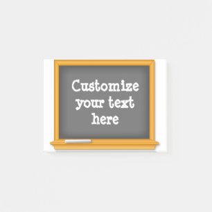 Mini Classroom Chalkboard Post-it® Notes