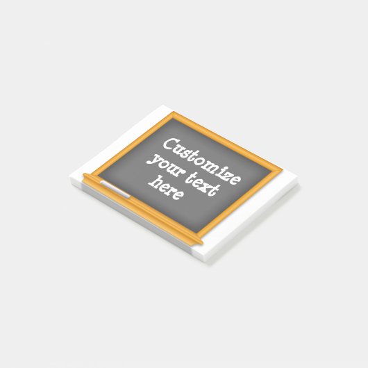 Mini Classroom Chalkboard Post-it® Notes (Schuin)