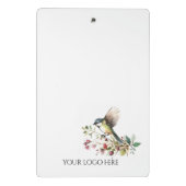 Mini Clipboard Women with Roses-Wreath Mini Klembord (Achterkant)