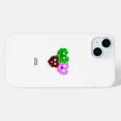 Mini Coeur Fuzzies Apple iPhone 15 Plus Coque (Verso (horizontal))