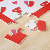 MINI COEURS 16"X20" Gros Pièces Puzzle (Côté)