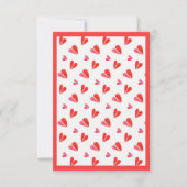 MINI COEURS 3,5x5 Carte Plate II / Vertical (Devant)