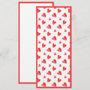 MINI COEURS 4x9,25 Carte plate II / Vertical