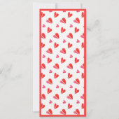 MINI COEURS 4x9,25 Carte plate II / Vertical (Devant)