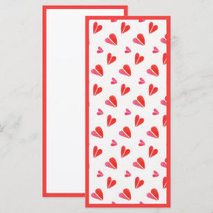 MINI COEURS 4x9 Carte plate II / Verticale