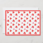 MINI COEURS 5x7 Carte Plate II / Horizontal (Devant)