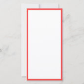 MINI COEURS 8x4 Carte plate II / Verticale (Dos)