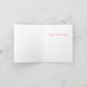 MINI COEURS Carte de la Saint-Valentin (Intérieur)