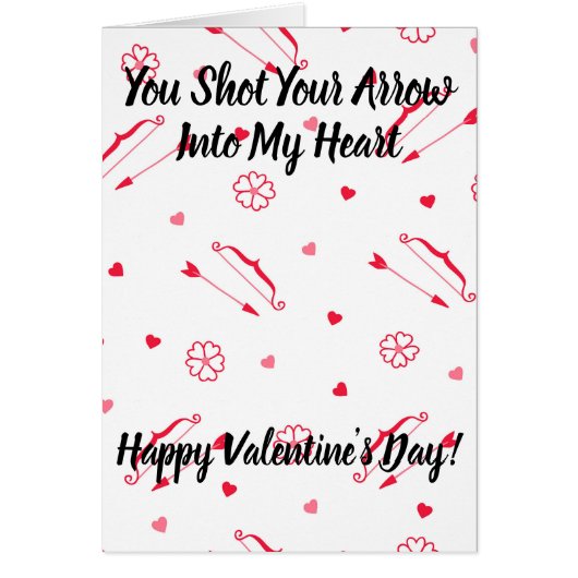 Mini Coeurs de la Bow et de la Flèche Saint-Valent (Devant)