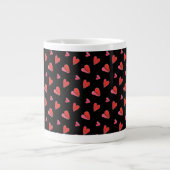 MINI COEURS II Big White Mug (Devant)
