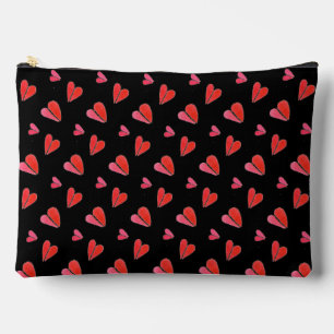 MINI COEURS II Grand sac de poche d'accessoires