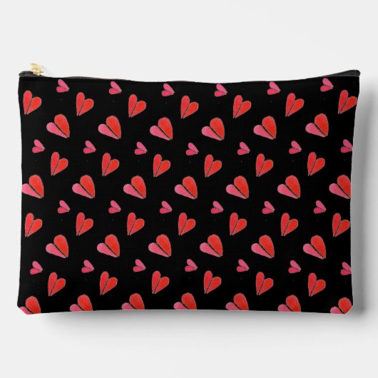 MINI COEURS II Grand sac de poche d'accessoires (Recto)