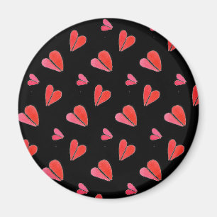 MINI COEURS II Magnet rond