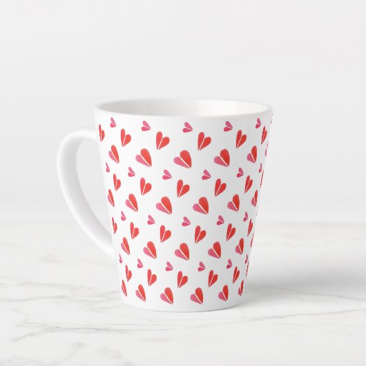 MINI COEURS Latte Mug (Angle gauche)