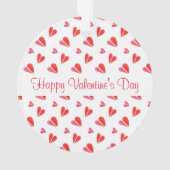 MINI COEURS Valentine Acrylique Circle Ornement (dos)