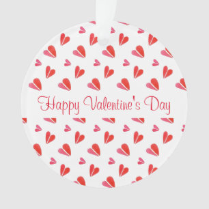 MINI COEURS Valentine Acrylique Circle Ornement