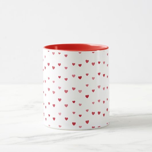 Mini Coeurs Valentines Jour Mug (Centre)