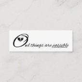 Mini Conception de carte de visite de logo de base de (Devant)