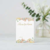 Mini conseil pour cartes de Baby shower Mama (Debout devant)