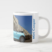 Mini Cooper Converteerbare koffie-Mok Jumbo Beker (Rechts)
