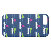 Mini Cooper-kerstverkeer Case-Mate iPhone Case (Achterkant (Horizontaal))