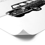 Mini Cooper Poster (Hoek)