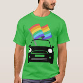 MINI Cooper Pride Version 1 funny T-shirt (Voorkant)