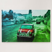 Mini Cooper Puzzle JowantArt Legpuzzel (Horizontaal)