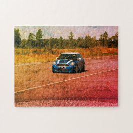 Mini Cooper Puzzle Legpuzzel