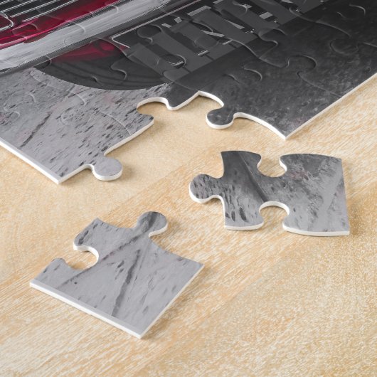 Mini Cooper Puzzle  Legpuzzel (Zijkant)