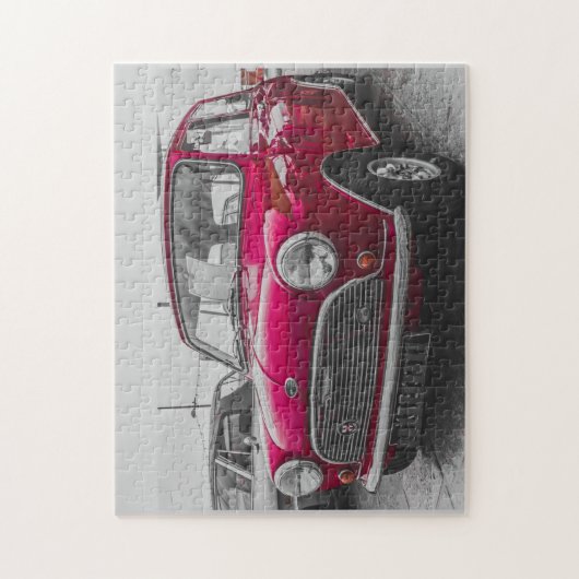Mini Cooper Puzzle Vintage (Vertical)