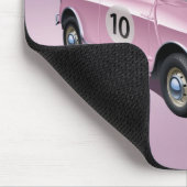 Mini Cooper S1 roze Muismat (Hoek)