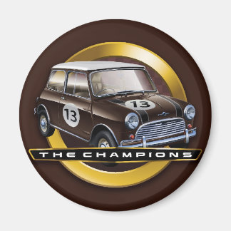 Mini Cooper S bruin Magneet