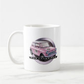 Mini Cooper S roze Koffiemok (Links)
