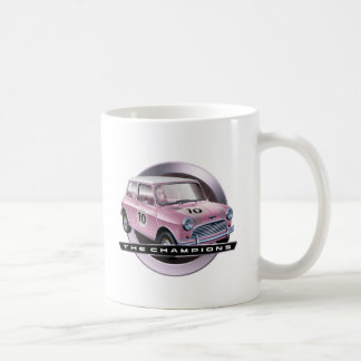 Mini Cooper S roze Koffiemok