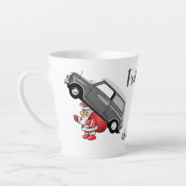 Mini Cooper Weihnachten Tasse Latte Mok