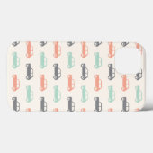 Mini Coopers on Go - Peach & Blauwgroen Case-Mate iPhone Case (Achterkant (horizontaal))