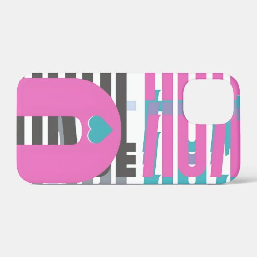 Mini Coque Arberor iPhone 12 (Verso (horizontal))