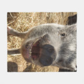 Mini couverture de sourire d'ouatine de porc, (Devant (Horizontal))