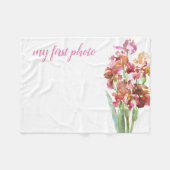 Mini couverture pour votre première photo de bébé (Devant (Horizontal))