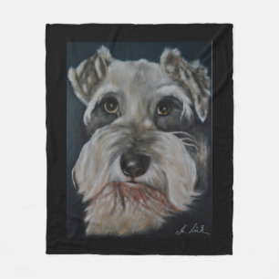 Mini couvertures d'ouatine de Schnauzer