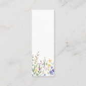 Mini Créez Votre Propre Carte de Visite Florale (Dos)